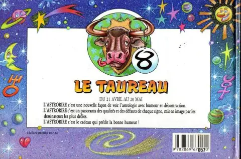 Verso de l'album Astrorire Tome 2 Taureau