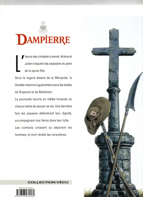 Verso de l'album Dampierre Tome 9 Point de pardon pour les fi d'garces !