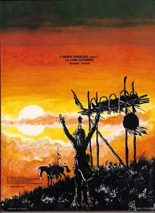 Verso de l'album L'Indien Français Tome 1