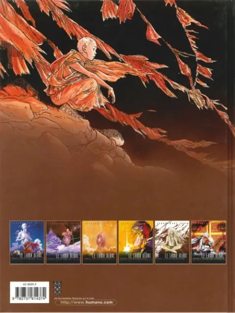 Verso de l'album Le Lama blanc Tome 6 Triangle d'eau, triangle de feu