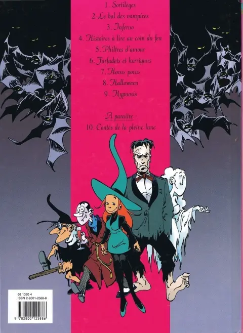Verso de l'album Mélusine Tome 5 Philtres d'amour