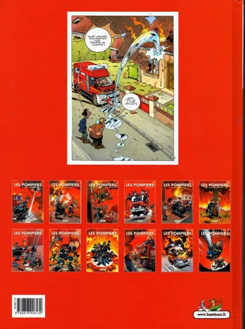 Verso de l'album Les Pompiers Tome 7 Graine de héros