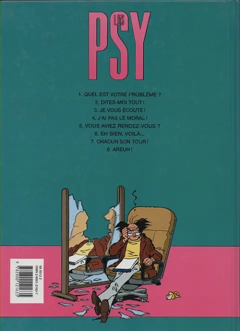 Verso de l'album Les Psy Tome 2 Dites-moi tout !