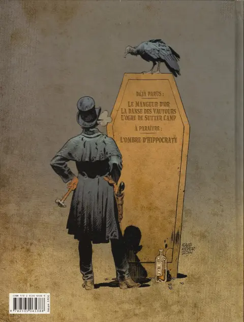 Verso de l'album Undertaker Tome 2 La Danse des vautours