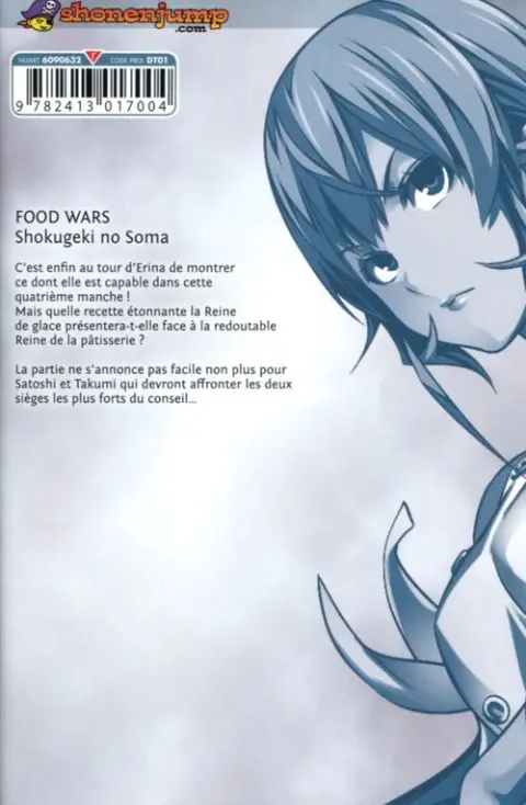 Verso de l'album Food Wars ! 29