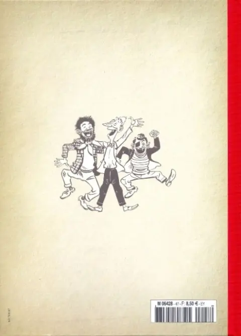Verso de l'album Les Pieds Nickelés - La collection Tome 48 Les Pieds Nickelés et le parfum sans nom