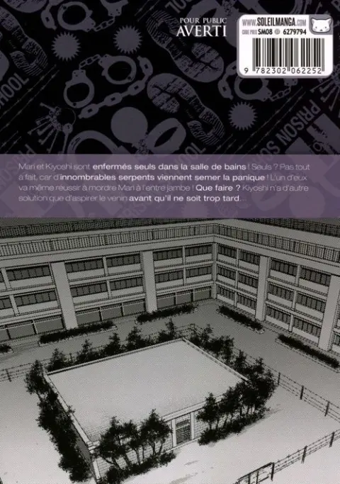 Verso de l'album Prison School 013
