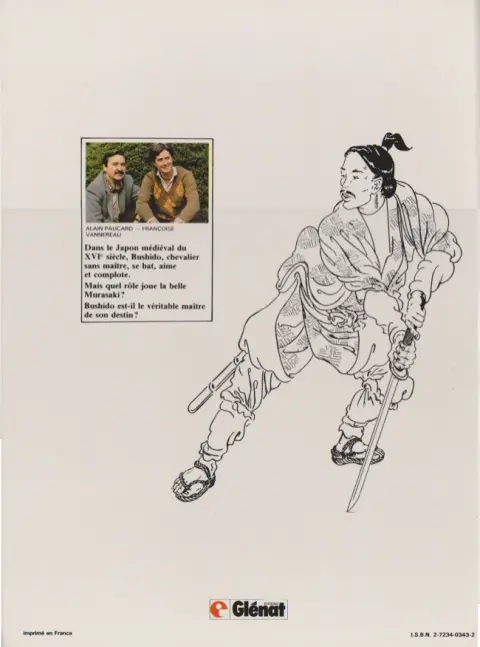 Verso de l'album Bushido
