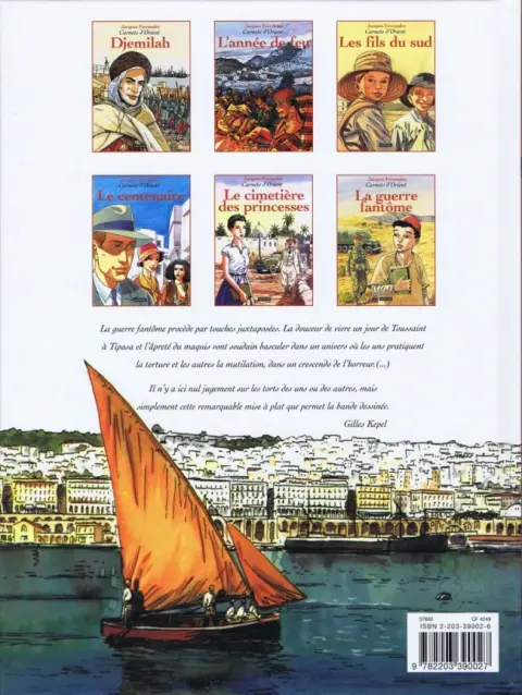 Verso de l'album Carnets d'Orient Tome 6 La guerre fantôme