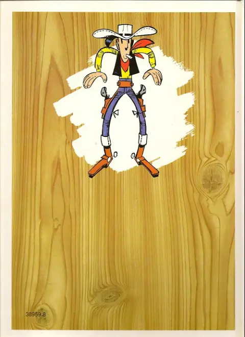 Verso de l'album Lucky Luke Tome 23 Les Dalton courent toujours