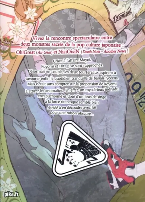 Verso de l'album Bakemonogatari 4