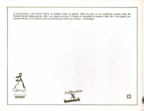 Verso de l'album Crève-cœur