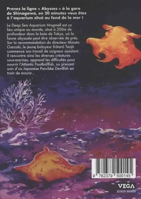 Verso de l'album Deep Sea Aquarium Magmell 2