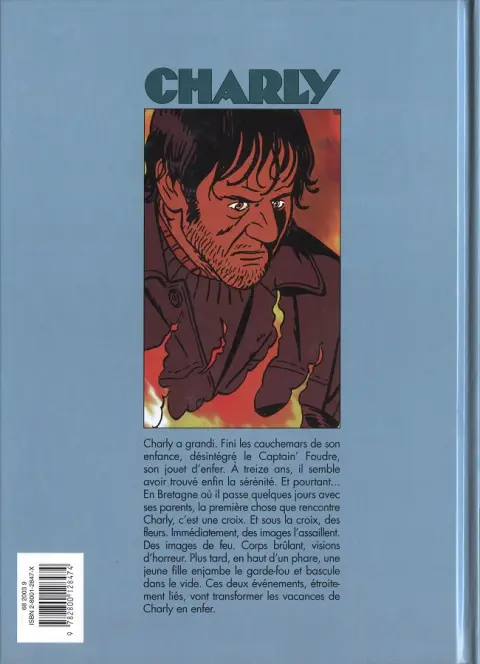 Verso de l'album Charly Tome 8 Les yeux de feu
