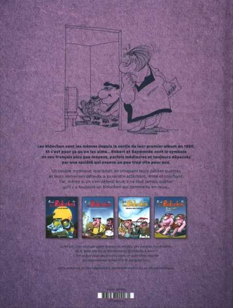 Verso de l'album Les Bidochon Volume 4 L'Intégrale