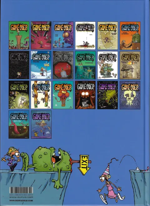 Verso de l'album Game over Tome 3 Gouzi gouzi gouzi