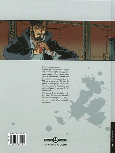 Verso de l'album Cliff and Co Tome 1 Tu vendras ton âme