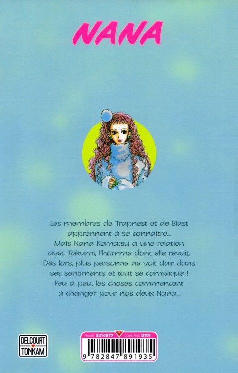 Verso de l'album Nana 6