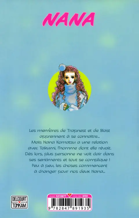 Verso de l'album Nana 6