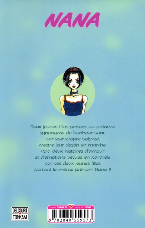 Verso de l'album Nana 1