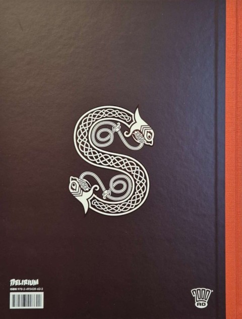 Verso de l'album Sláine Slaine Le Dieu Cornu