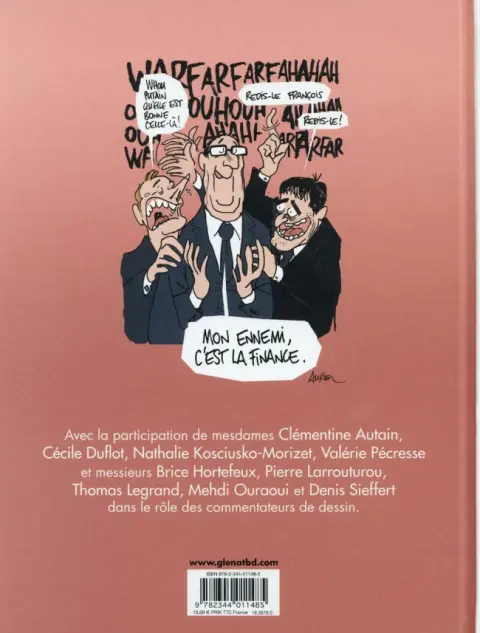 Verso de l'album La Droite complexée