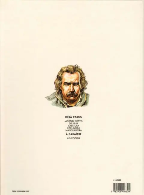 Verso de l'album Druuna Tome 5 Mandragora