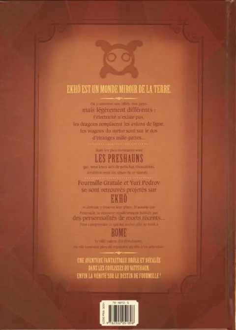 Verso de l'album Ekhö monde miroir Tome 5 Le Secret des Preshauns