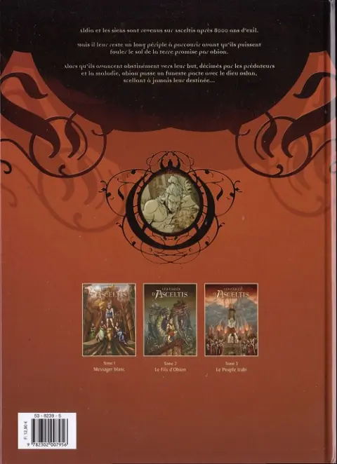 Verso de l'album Les Exilés d'Asceltis Tome 3 Le peuple trahi