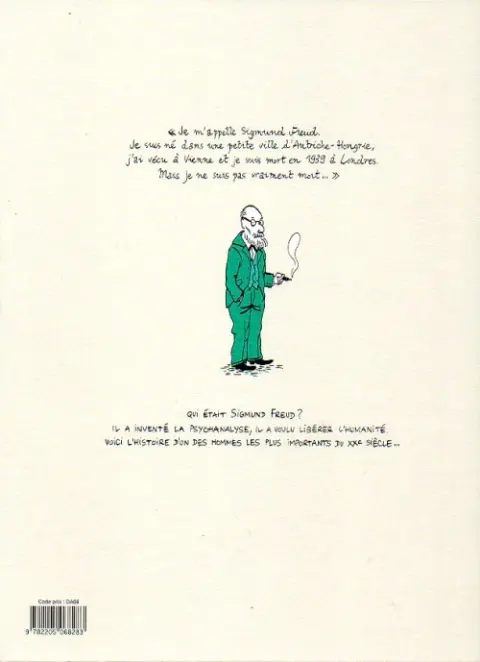 Verso de l'album Freud