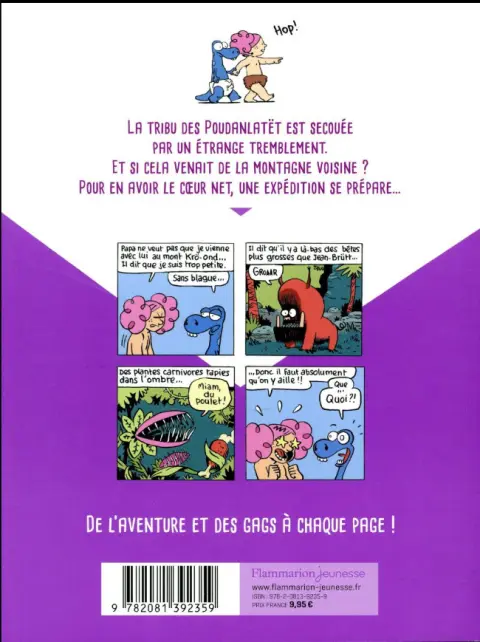 Verso de l'album Griott & Mungo Tome 2 Tremblez bêtes féroces !