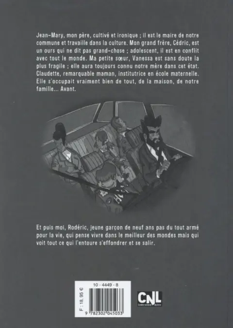 Verso de l'album Mal de mère