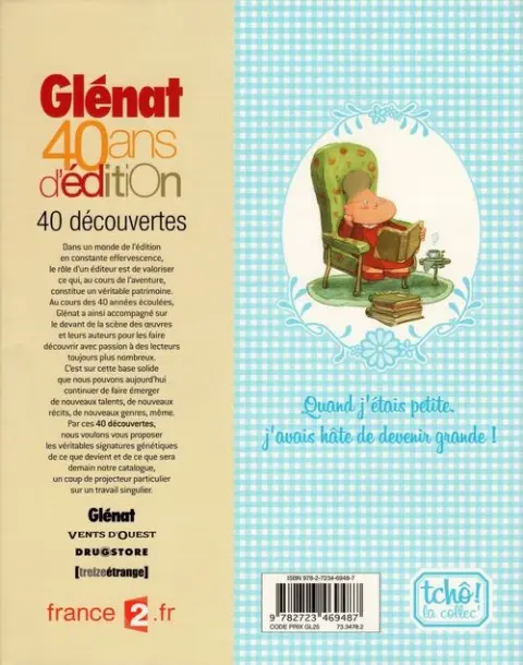 Verso de l'album Les souvenirs de Mamette Tome 1 La vie aux champs