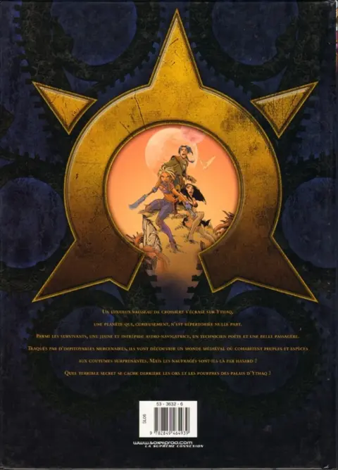 Verso de l'album Les Naufragés d'Ythaq Tome 3 Le soupir des étoiles