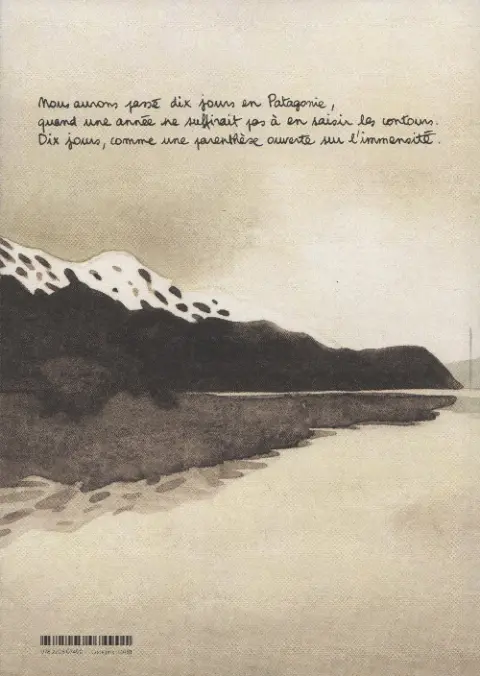 Verso de l'album Parenthèse Patagone