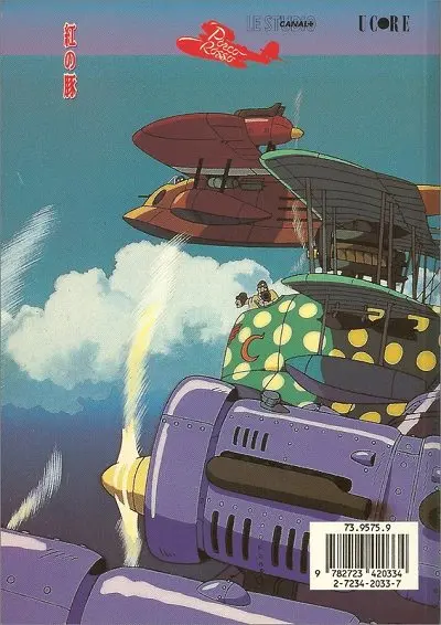 Verso de l'album Porco Rosso Tome 3