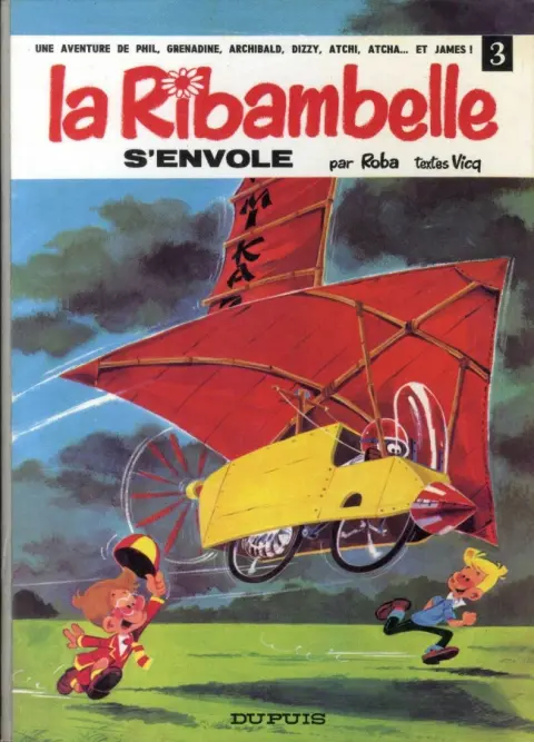 Couverture de l'album La Ribambelle Tome 5 La Ribambelle s'envole