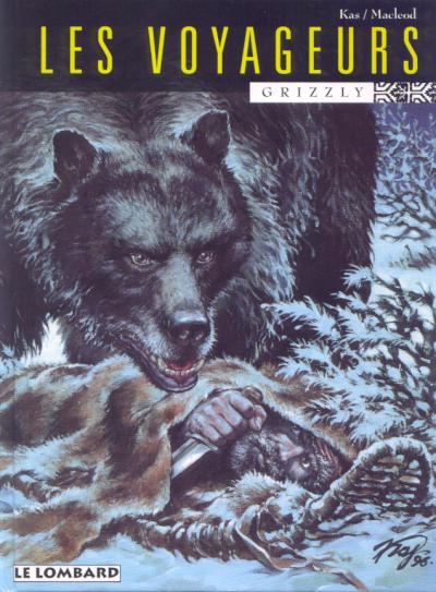 Couverture de l'album Les Voyageurs Tome 2 Grizzly