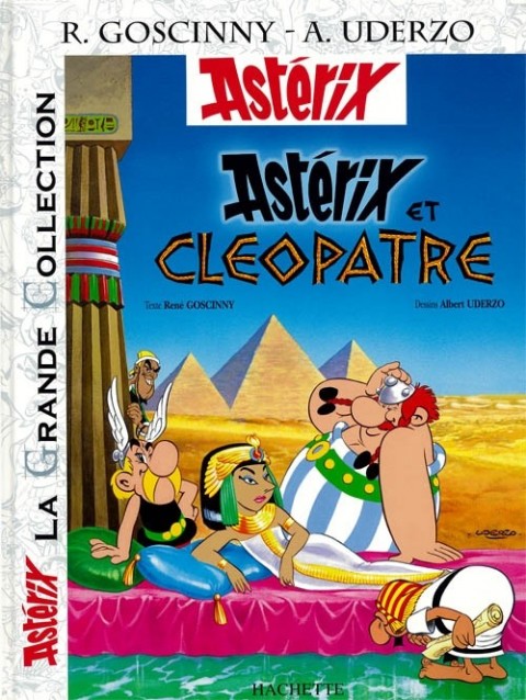 Couverture de l'album Astérix La Grande Collection Tome 6 Astérix et Cléopâtre