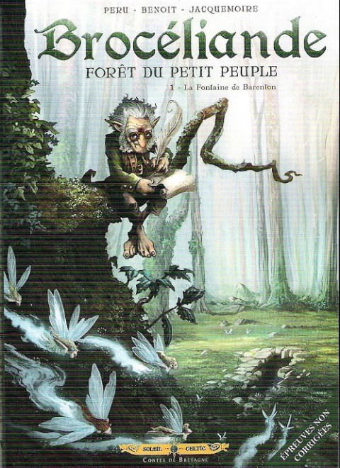 Couverture de l'album Brocéliande - Forêt du petit peuple Tome 1 La fontaine de Barenton
