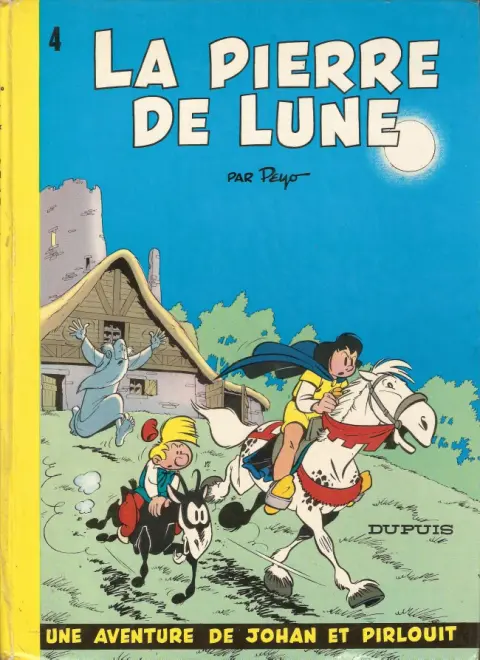 Couverture de l'album Johan et Pirlouit Tome 4 La pierre de lune