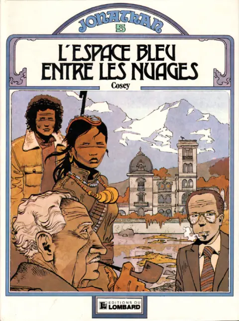 Couverture de l'album Jonathan Tome 5 L'espace bleu entre les nuages