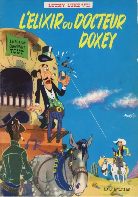 Couverture de l'album Lucky Luke Tome 7 L'Elixir du Docteur Doxey