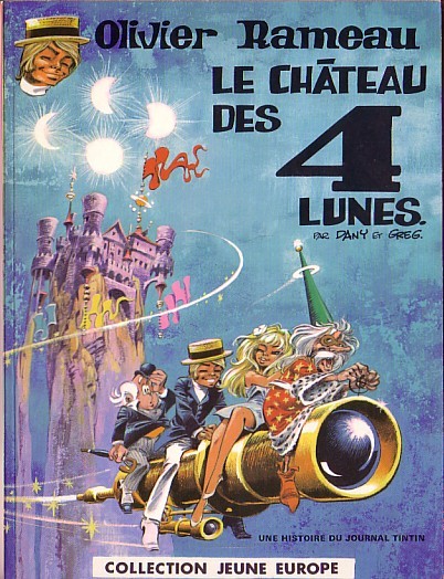 Couverture de l'album Olivier Rameau Tome 3 Le château des 4 lunes