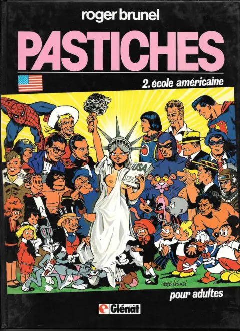 Couverture de l'album Pastiches Tome 2 École américaine