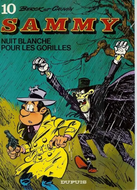 Couverture de l'album Sammy Tome 10 Nuit blanche pour les gorilles