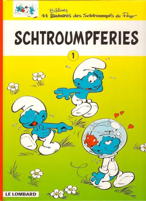 Couverture de l'album Schtroumpferies Tome 1