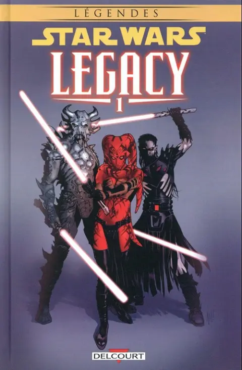 Couverture de l'album Star Wars - Legacy Tome 1 Anéanti