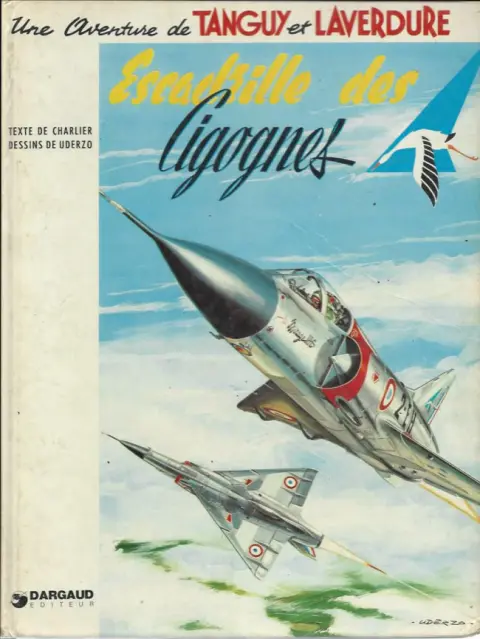Couverture de l'album Tanguy et Laverdure Tome 4 Escadrille des cigognes
