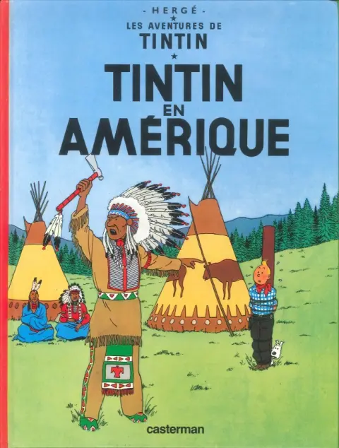 Couverture de l'album Tintin Tome 3 Tintin en Amérique